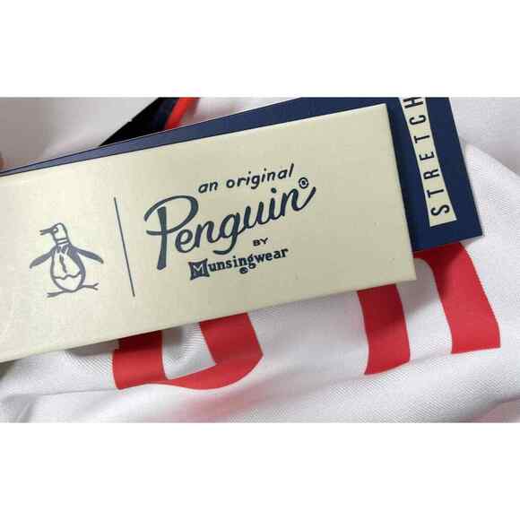 Original Penguin Printed Swim Shorts, Dark Navy, Men's XXL New with tags - Picture 4 of 4